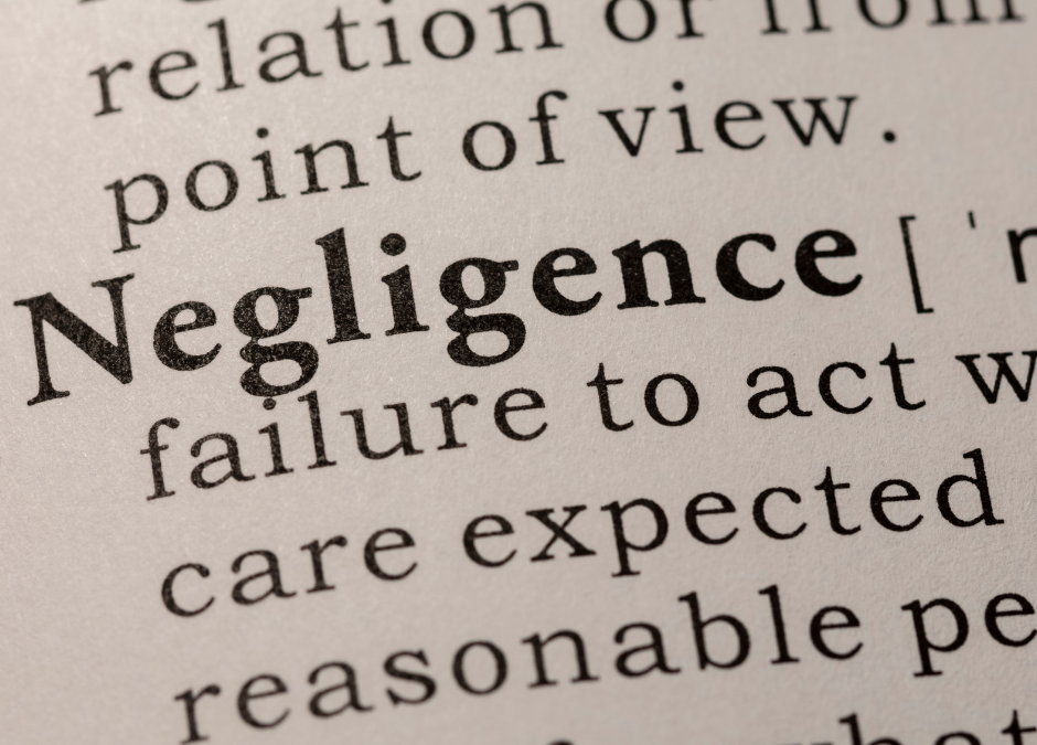 Proving Fault: The Four Elements of Negligence